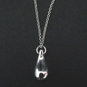 Tiffany & Co. Elsa Peretti Teardrop Necklace Pendant 925SV Silver Women's