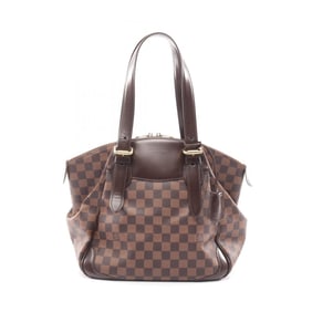 Louis Vuitton Verona MM Damier Ebene Shoulder Bag, Coated Canvas and Leather, Brown, Women's, N41118