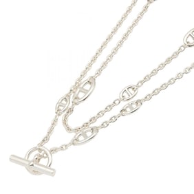 Hermes Hermès Farandole Necklace, 925 Sterling Silver, for Men and Women