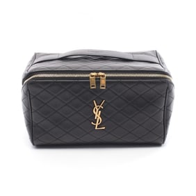 Yves Saint Laurent Saint Laurent Paris Gaby Vanity Handbag, Leather, Women's, Black