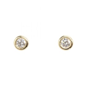 Tiffany & Co. By the Yard Earrings, 18K Yellow Gold with Diamonds, Women's,