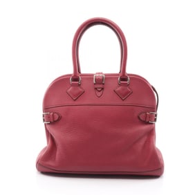 Hermes Hermès Atlas 35 Rosewood Handbag in Taurillon Clemence Leather, Brown