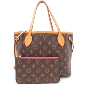LOUIS VUITTON Monogram Neverfull PM M41245 Tote Bag in Brown Pivoine, Women's, 352949
