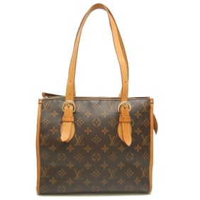 LOUIS VUITTON Monogram Popincourt Au M40007 Tote Bag, Brown, Women's, 253424