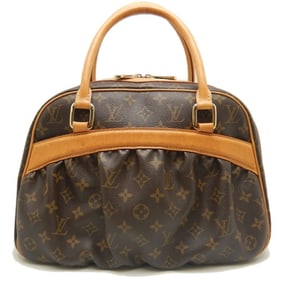 LOUIS VUITTON Monogram Mitzi M40058 Handbag Brown Women's 253419