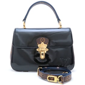 LOUIS VUITTON Cherry Wood PM 2-Way Handbag M53353 Noir Women's 352957