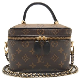 LOUIS VUITTON Monogram Reverse Vanity NV PM M45165 Shoulder Bag, Brown, Women's, 253426
