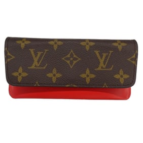 Louis Vuitton Monogram Eyeglass Case for Men and Women, Etui Lunette Woody GI0372, with IC Chip