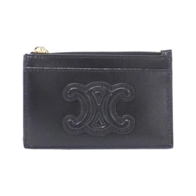 Celine Zip Card Holder Cuir 10K583EMH Wallets & Coins