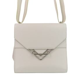 BOTTEGA VENETA The Clip Shoulder Bag Chalk Women's