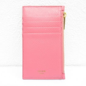 CELINE Fragment Case, Business Card Case/Card Case Wallet, Pink, Women's