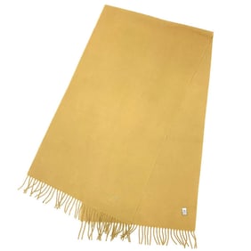 GUCCI Gucci scarf 100% cashmere yellow beige