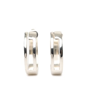 Gucci G Logo Hoop Earrings in SV925 Silver for Women