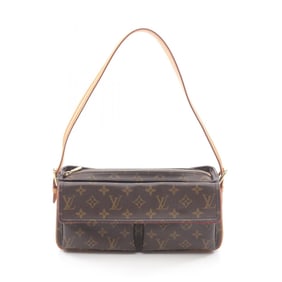 Louis Vuitton Viva Cite MM Monogram Shoulder Bag, Coated Canvas and Leather, Brown, Women's, M51164