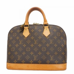 Louis Vuitton Monogram Alma Handbag M51130 Brown Women's