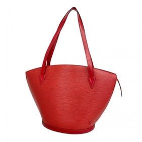 Louis Vuitton Epi Saint-Jacques Shoulder Bag M52267 Castilian Red for Women