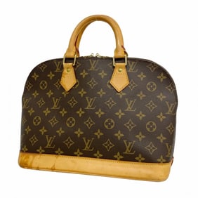 Louis Vuitton Monogram Alma Handbag M51130 Brown Women's