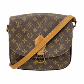 Louis Vuitton Monogram Saint-Cloud GM Shoulder Bag M51242 Brown Women's