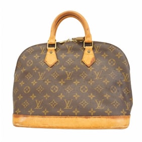 Louis Vuitton Monogram Alma Handbag M51130 Brown Women's