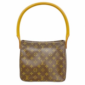 Louis Vuitton Monogram Looping MM Shoulder Bag M51146 Brown Women's