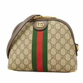 Gucci Ophidia Shoulder Bag 499621 Brown Beige Women's