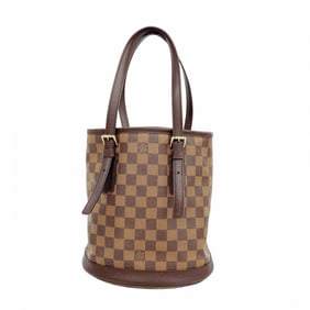 Louis Vuitton Damier Marais Tote Bag N42240 Ebene Women's