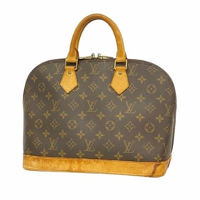 Louis Vuitton Monogram Alma Handbag M51130 Brown Women's