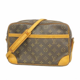 Louis Vuitton Monogram Trocadero 30 Shoulder Bag M51272 Brown Women's