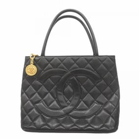 Chanel Reissue Tote Bag, Caviar Skin, Black, Women's
