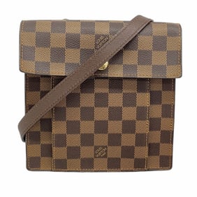 Louis Vuitton Shoulder Bag Damier Pimlico N45272 Ebene Women's