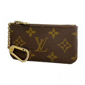 Louis Vuitton Monogram Pochette Cle Wallet/Coin Case M62650 Brown Men's/Women's
