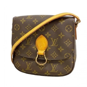 Louis Vuitton Monogram Saint-Cloud MM Shoulder Bag M51243 Brown Women's