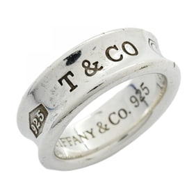 Tiffany narrow ring, silver 925, size 11.5, for women