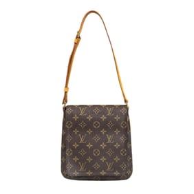 Pre-owned Louis Vuitton Musette Salsa Short Monogram Shoulder Bag in Canvas (M51258) Brown. Women's.
