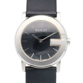 Gucci Watch, Stainless Steel 101L Quartz Movement, Women's, Pre-owned, Non-Waterproof