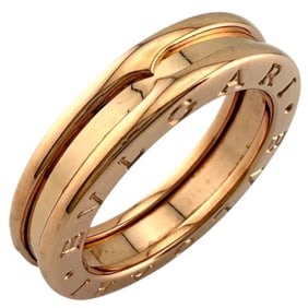 Bvlgari B-zero.1 B-zero One Single Band Ring, Size 11, 18k Gold, Women's, Pre-Owned