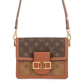 Louis Vuitton Monogram Reverse Dauphine Mini Shoulder Bag M44580 LOUIS VUITTON Black