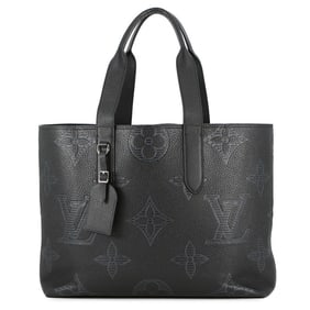 Louis Vuitton Monogram Giant/Taurillon Shadow Leather Tote Bag with Cabas Voyage NV (M57290) in