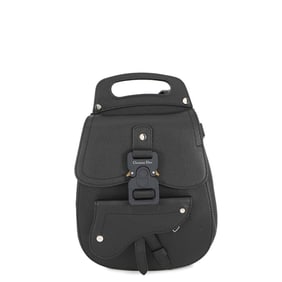 Christian Dior Gallop Leather Backpack 1ADBA011YKY Black 2-Way