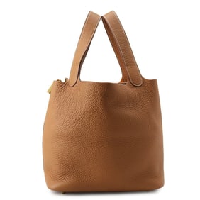 Hermes Hermès Picotin Lock MM Handbag, Gold/Clemence Leather, K Stamp