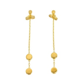 Gucci 18K Yellow Gold 750 Earrings