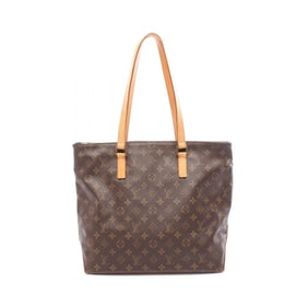 Louis Vuitton Caba Maison Monogram Tote Bag, Coated Canvas and Leather, Brown, M51151