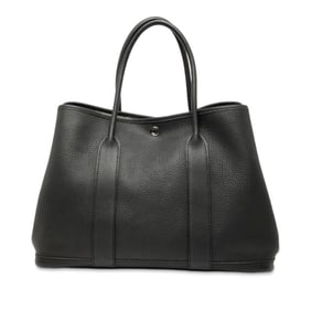 Hermes Garden Party 36 Tote Bag Handbag Black Negonda Women's HERMES