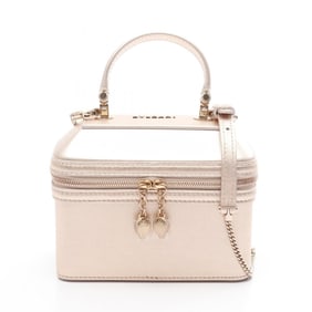 Bvlgari Serpenti Jewelry Box Handbag, Leather, Women's, Gold