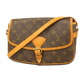 Louis Vuitton Monogram Sologne Shoulder Bag M42250 Brown Women's