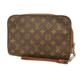Louis Vuitton Monogram Orsay Clutch Bag M51790 Brown Men's