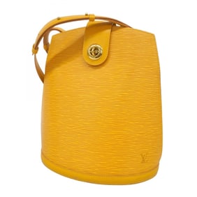 Louis Vuitton Epi Cluny Shoulder Bag M52259 Jaune Women's