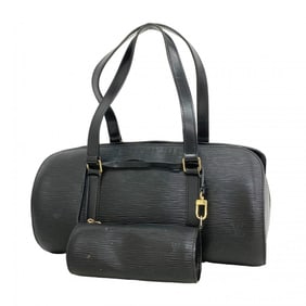 Louis Vuitton Epi Soufflot Handbag M52222 Noir Women's