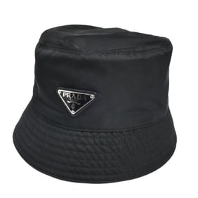 PRADA Re-Nylon Bucket Hat, Black, Size 1HC137_2DMI_F0002, Women's