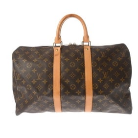 LOUIS VUITTON Louis Vuitton Monogram Keepall 45 M41428 Men's/Women's Canvas Boston Bag, B-Rank,